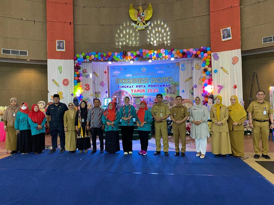 Pemkot Pontianak Gelar PORSENI PAUD 2025, Bentuk Karakter Anak Sejak Dini